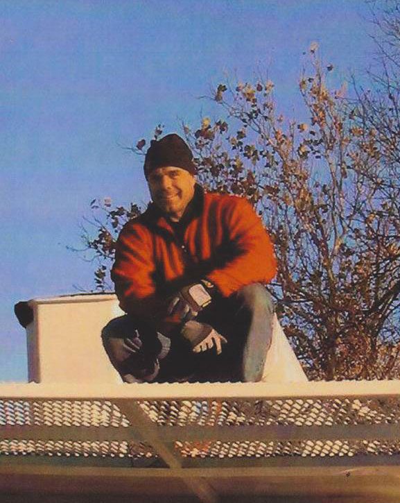 Sunshine Tree Service team member on a job